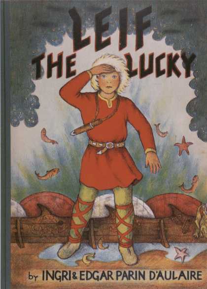 Children's Books - Leif the Lucky (1940s)