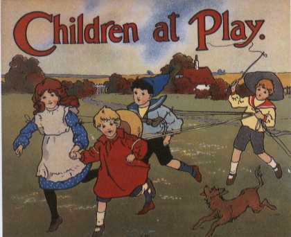 Children's Books - Children at Play (1890s)