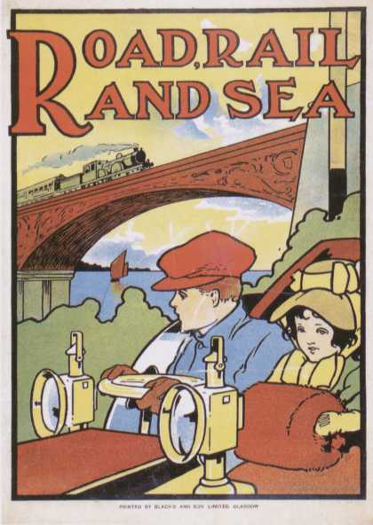 Children's Books - Road, Rail and Sea (1900s)