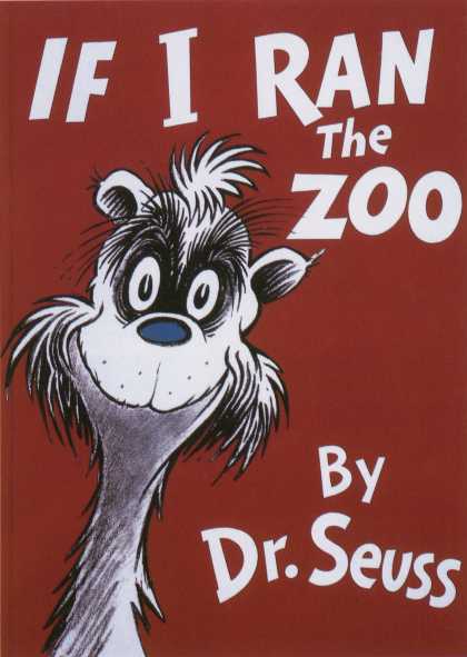 Children's Books - If I Ran the Zoo (1950s)
