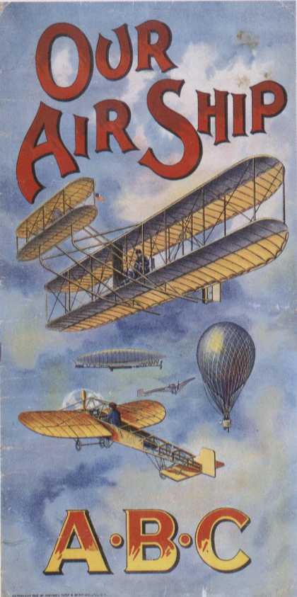 Children's Books - Our Air Ship ABC (1910s)