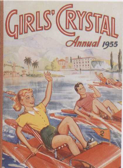 Children's Books - Girls' Crystal Annual 1955