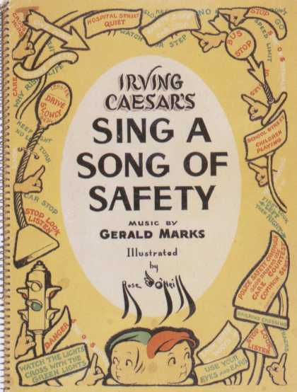 Children's Books - Sing a Song of Safety (1930s)