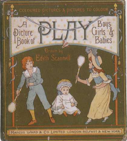 Children's Books - A Picture Book of Play (1880s)