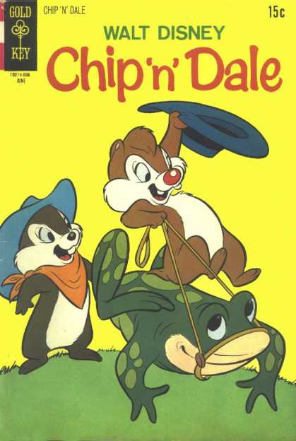 Chip 'n' Dale 7 - Frog - Cowboys - Chip - Dale