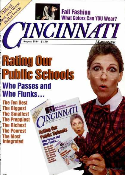 Cincinnati Magazine - August 1984