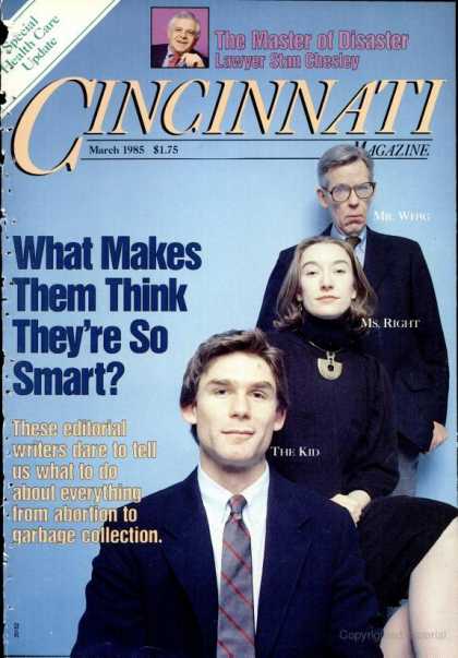 Cincinnati Magazine - March 1985