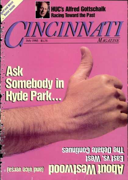 Cincinnati Magazine - July 1985
