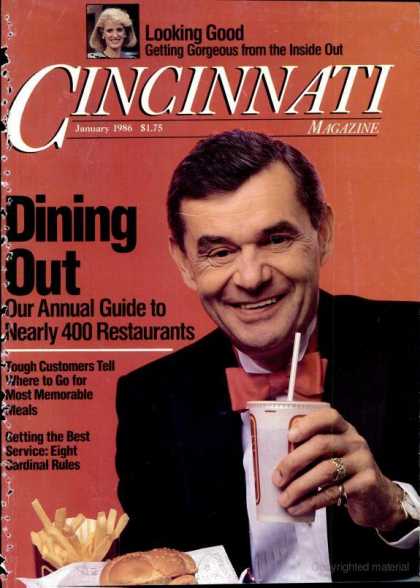 Cincinnati Magazine - January 1986