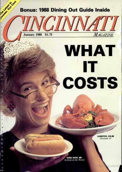 Cincinnati Magazine - January 1988