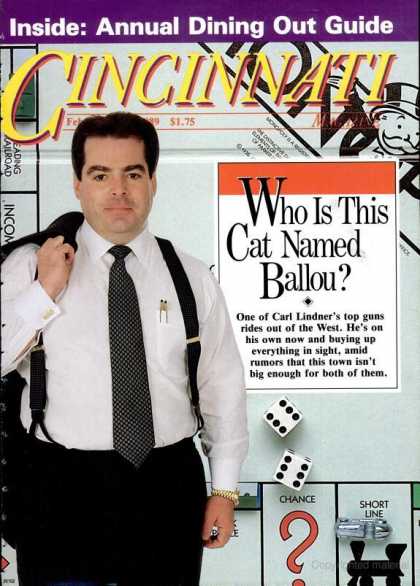 Cincinnati Magazine - February 1989