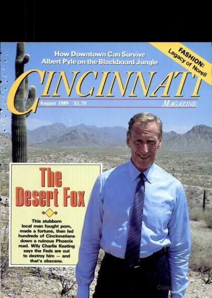 Cincinnati Magazine - August 1989