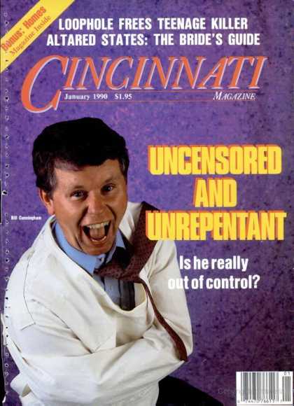 Cincinnati Magazine - January 1990