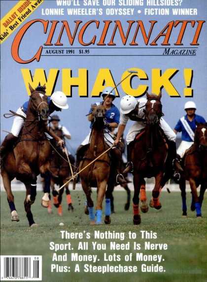 Cincinnati Magazine - August 1991