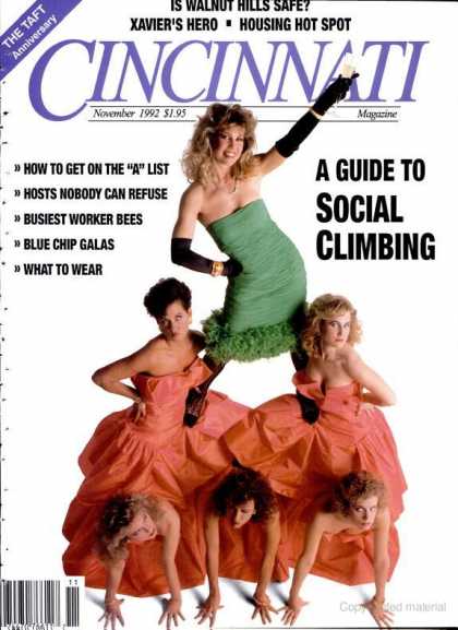 Cincinnati Magazine - November 1992