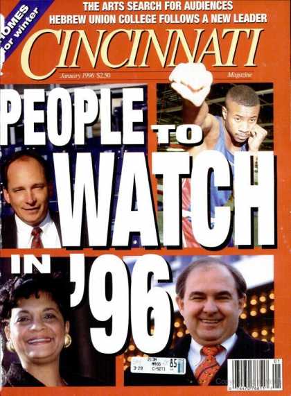 Cincinnati Magazine - January 1996