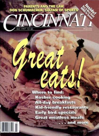 Cincinnati Magazine - July 1997