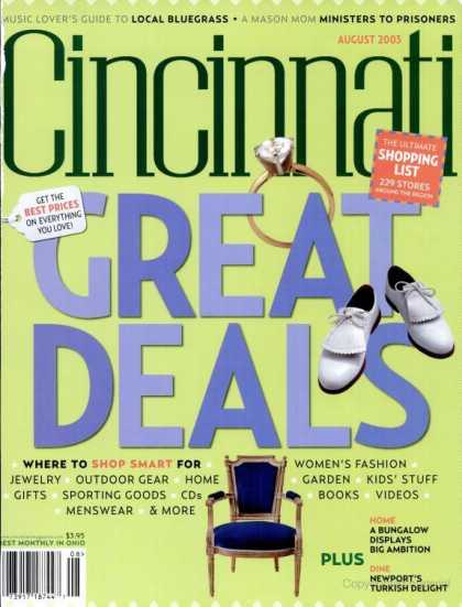 Cincinnati Magazine - August 2003