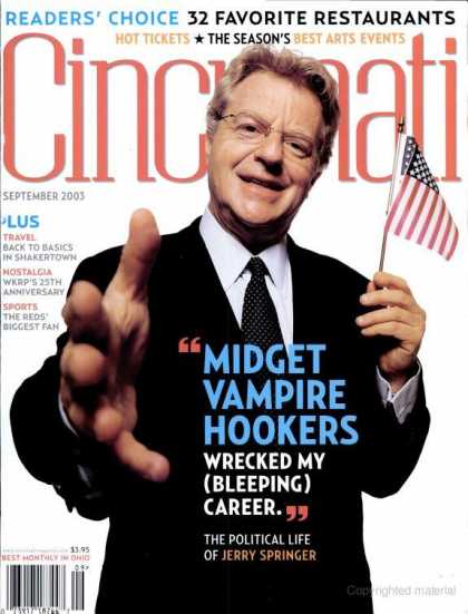 Cincinnati Magazine - September 2003