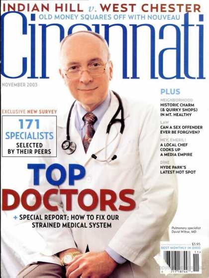 Cincinnati Magazine - November 2003