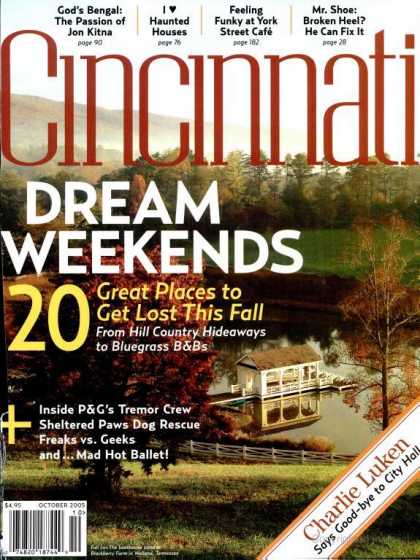 Cincinnati Magazine - October 2005