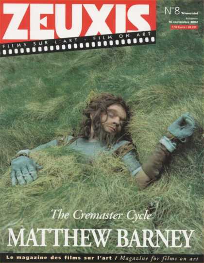Cinema Zeuxis 8 - No 8 - Mathew Barney - Bearded Man - Laying - Grass