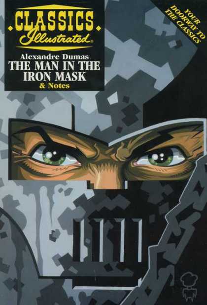 Classics Illustrated II 22 - Alexandre Dumas - The Man In The Iron Mask - Notes - Your Doorway To The Classics - Greenish Eye