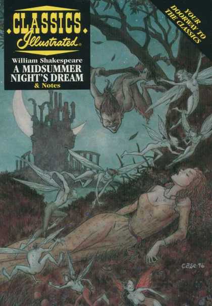 Classics Illustrated II 24 - Puck - Fairies - Night - Moon - Hermia