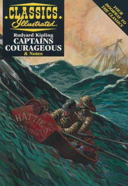 Classics Illustrated II 4 - Captain Courageous - Hatties - Kiping - Water - Sea
