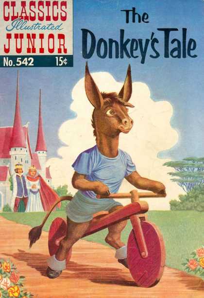Classics Illustrated Junior - The Donkey's Tale