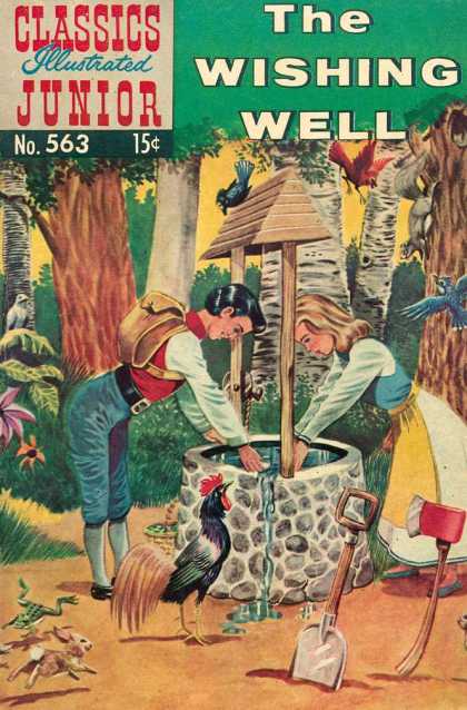Classics Illustrated Junior - The Wishing Well - Wishing Well - Water - Animals - Youth - Forest