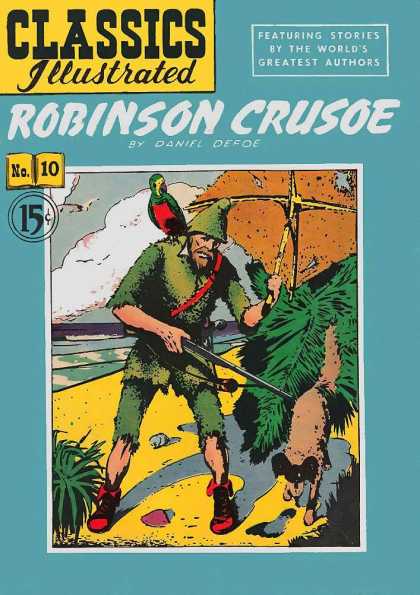 Classics Illustrated - Robinson Crusoe