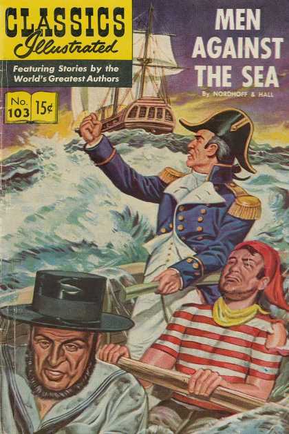 Classics Illustrated - Men Against the Sea