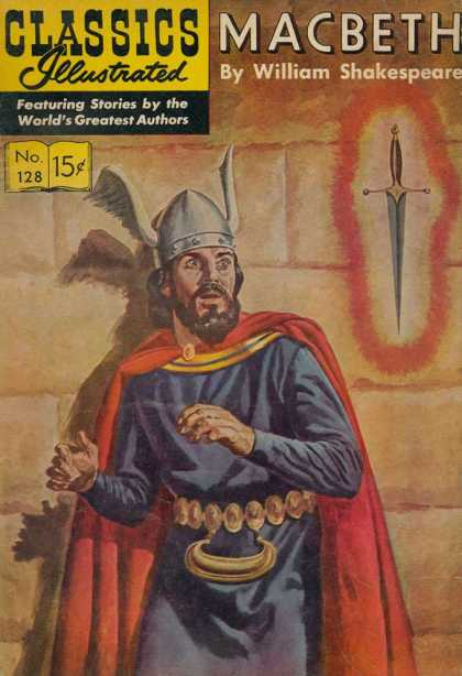 Classics Illustrated - Macbeth - Macbeth - Shakespeare - King - Sword - William