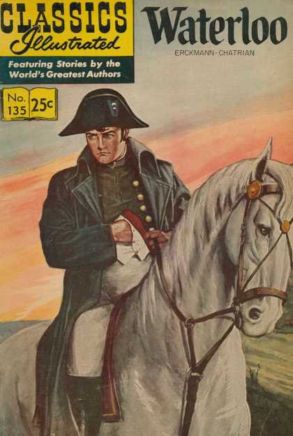Classics Illustrated - Waterloo - Napoleon - Waterloo - Erckmann - Chatrian - Horse