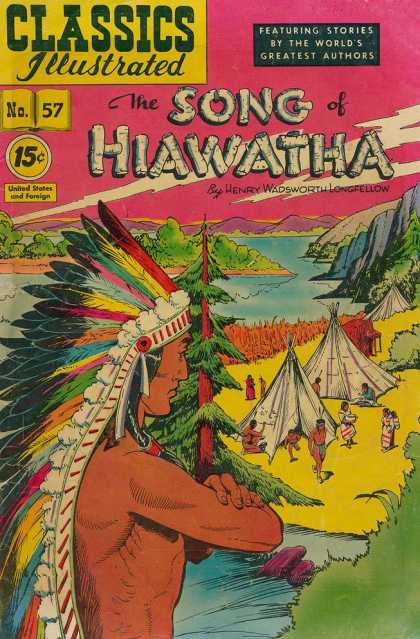 Classics Illustrated - The Song of Hiawatha