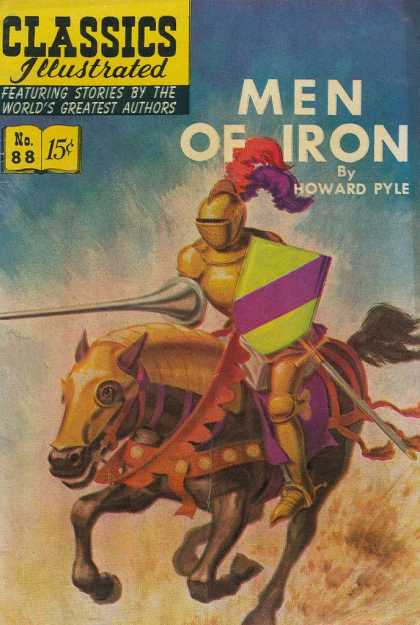 Classics Illustrated - Men of Iron - Men Of Iron - Howard Pyle - Knight
