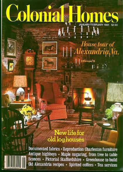 Colonial Homes - January 1981