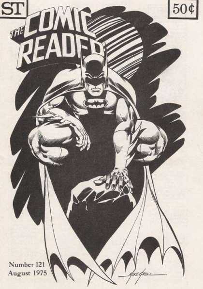 Comic Reader 121 - Batman - Black And White - 121 - August - 1975
