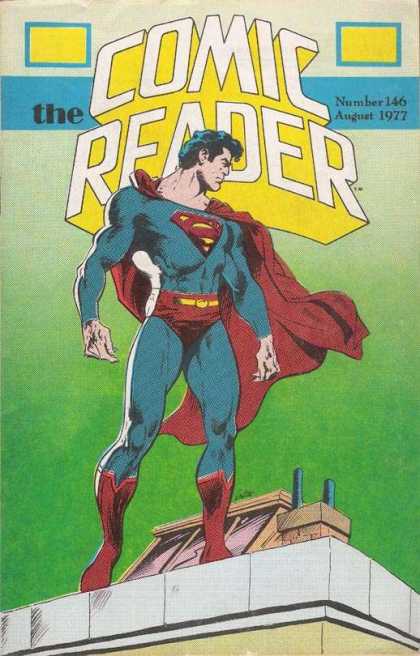 Comic Reader 146 - Superman - Cape - Numbe 146 - August 1977 - Muscles