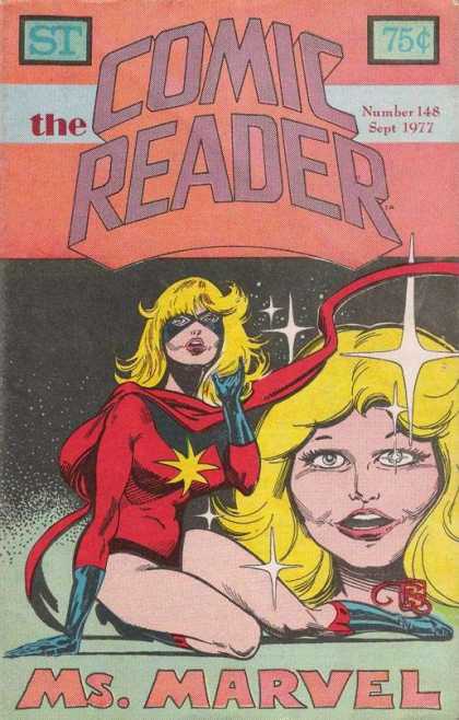 Comic Reader 148 - Number 148 - Woman - Space - Ms Marvel - Cloak