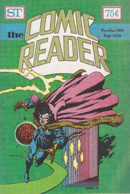 Comic Reader 160 - Red Cape - Super Hero - Claws - Red Ball - Green Path