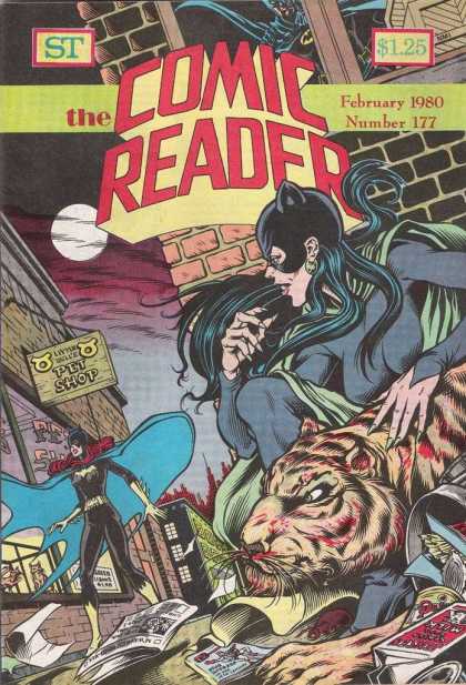 Comic Reader 177 - February 1980 - Pet Shop - Number 177 - Tiger - Paper