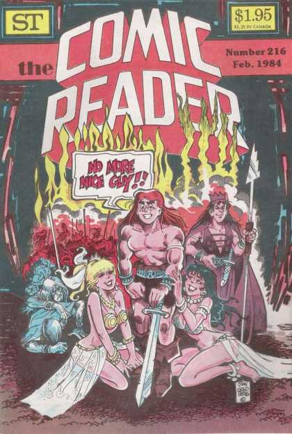 Comic Reader 216 - No More Nice Guy - Archie - Barbarian - Sword - Veronica - Stan Goldberg