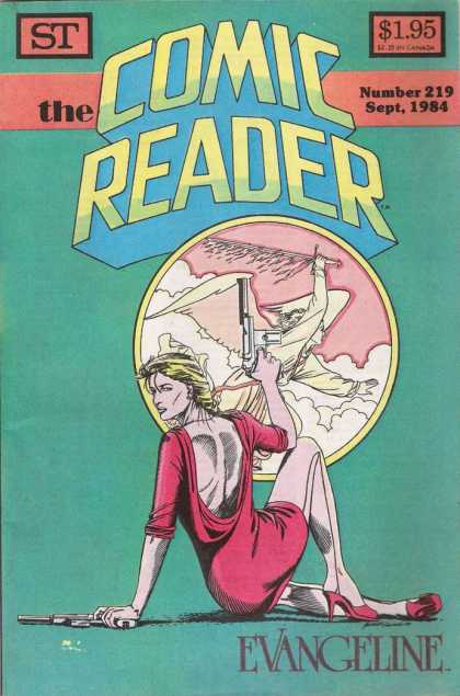 Comic Reader 219 - St - Number 219 - Gun - Sept1984 - Evangeline