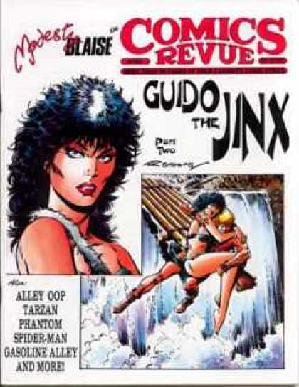 Comics Revue 101 - Guido The Jinx - Modest Blaise - Alley Oop - Tarzan - Phantom