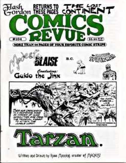 Comics Revue 104 - Comics Review - Spider Man - Flash Gordon - Guido - Lost Continent