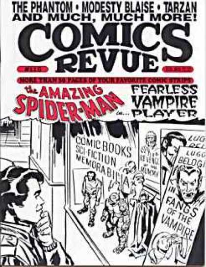 Comics Revue 116 - The Phantom - Modesty Blaise - Tarzan - Spider-man - Fearless Vampire Player