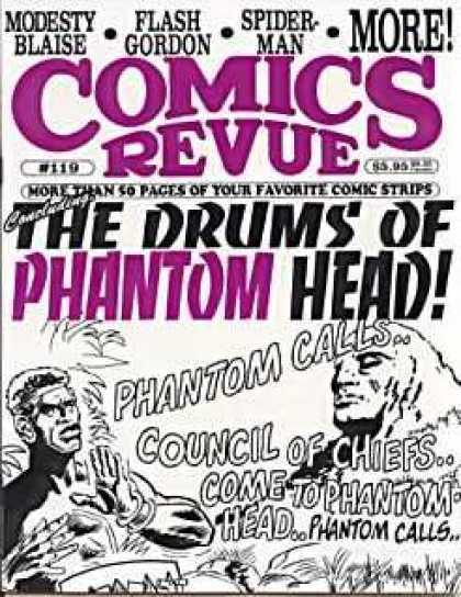 Comics Revue 119 - Spider-man - Flash Gordon - Drums - Head - Phantom