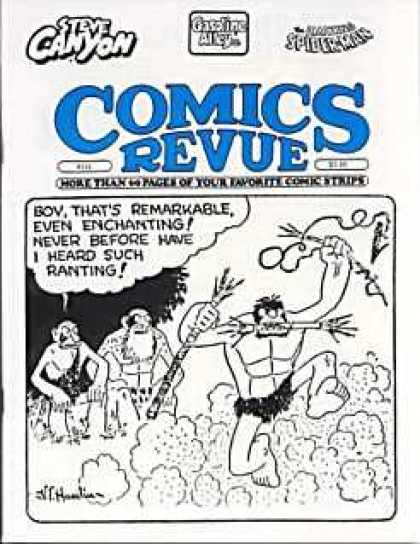 Comics Revue 121 - Steve Canyon - Spiderman - Boy - Thats Remarkable - Even Enchanting